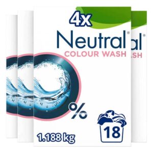 Neutral  waspoeder gekleurde was – 72 wasbeurten
