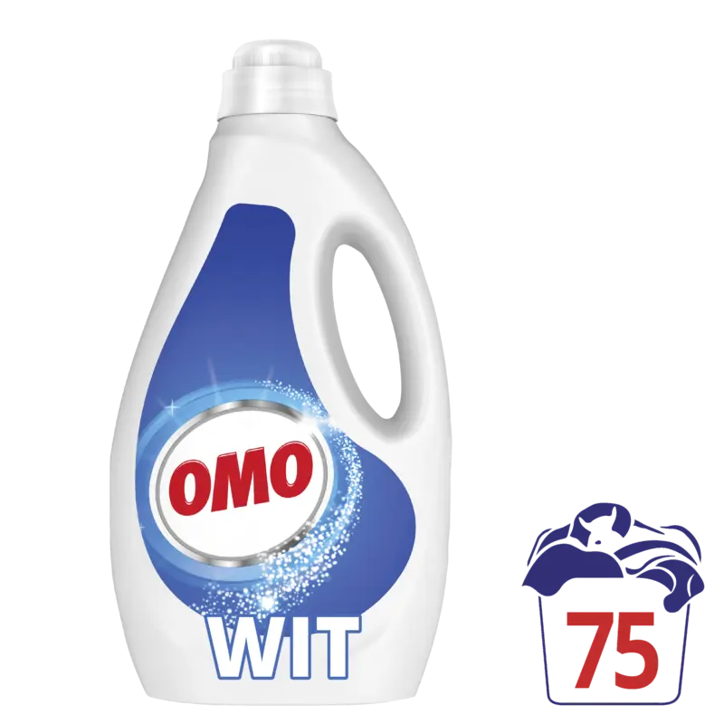 Omo Vloeibaar wasmiddel witte was – 75 wasbeurten