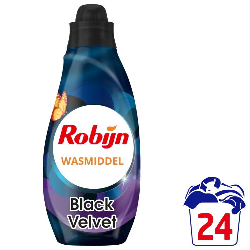 Robijn Black Velvet  wasmiddel zwarte was – 22 wasbeurten