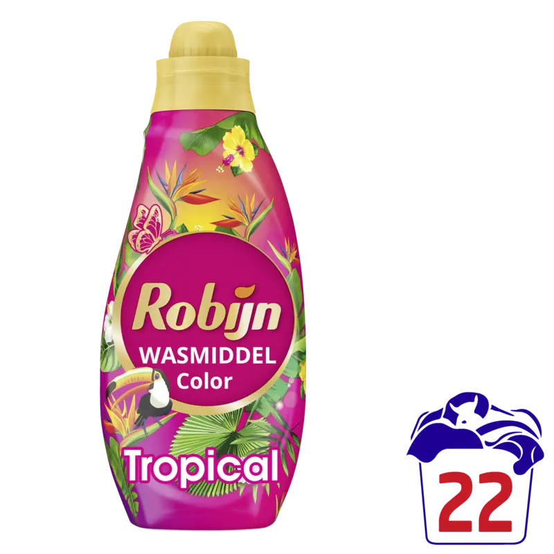 Robijn Color  wasmiddel gekleurde was – 22 wasbeurten