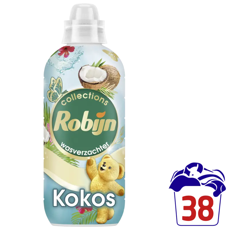 Robijn Kokos  wasverzachter  – 38 wasbeurten