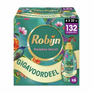 Robijn Paradise Secret Vloeibaar wasmiddel gekleurde was – 132 wasbeurten