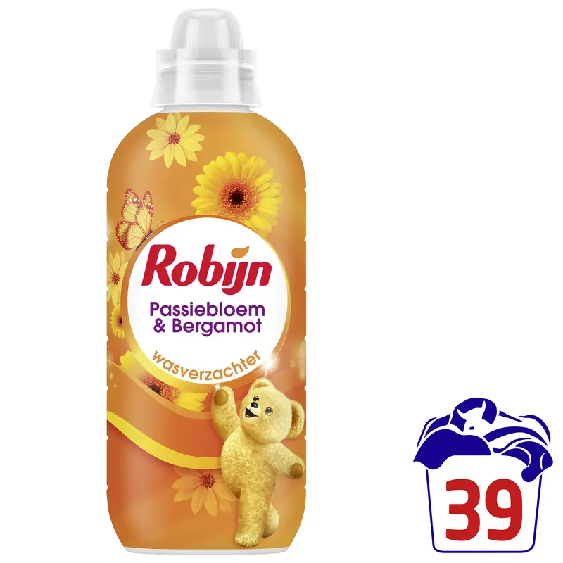 Robijn Passiebloem & Bergamot   wasverzachter  – 39 wasbeurten