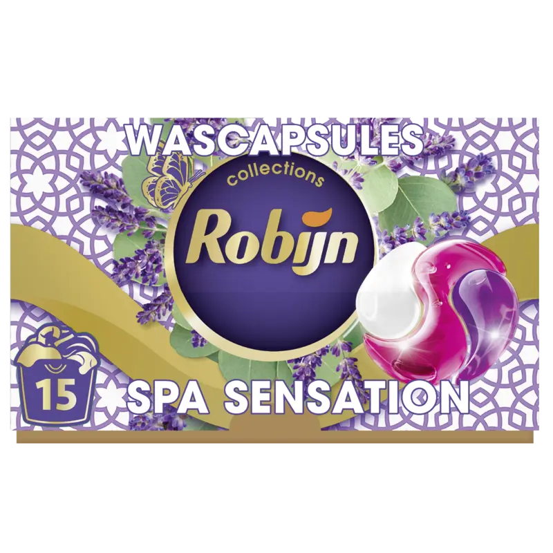 Robijn Spa Sensation  wascapsules  – 15 wasbeurten