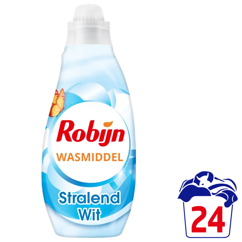 Robijn Stralend Wit  wasmiddel  – 22 wasbeurten