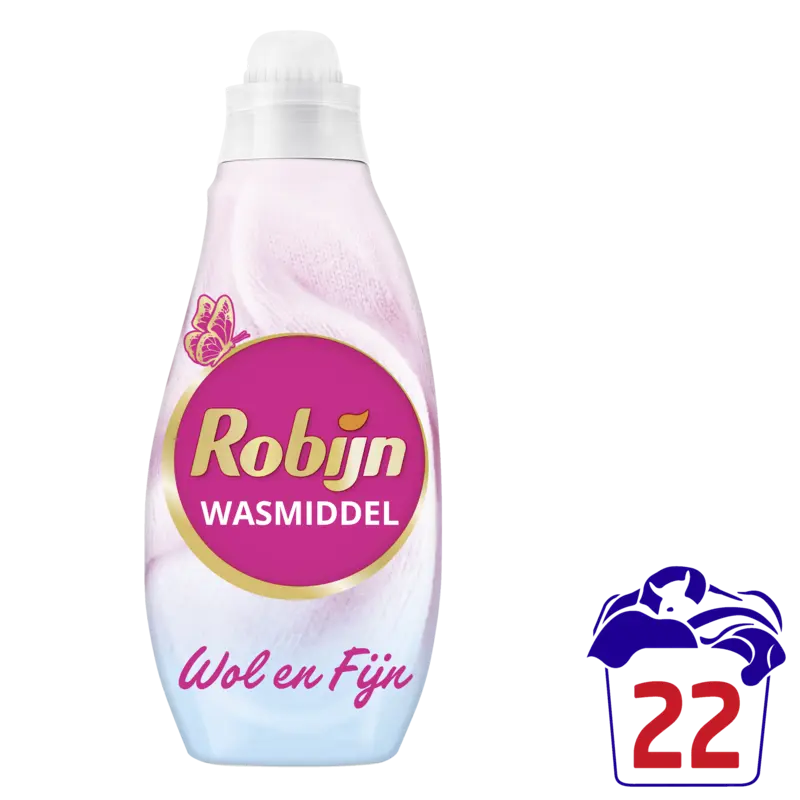 Robijn Wol & Fijn Wol & Fijn wasmiddel  – 18 wasbeurten