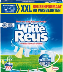 Witte Reus  waspoeder witte was – 90 wasbeurten